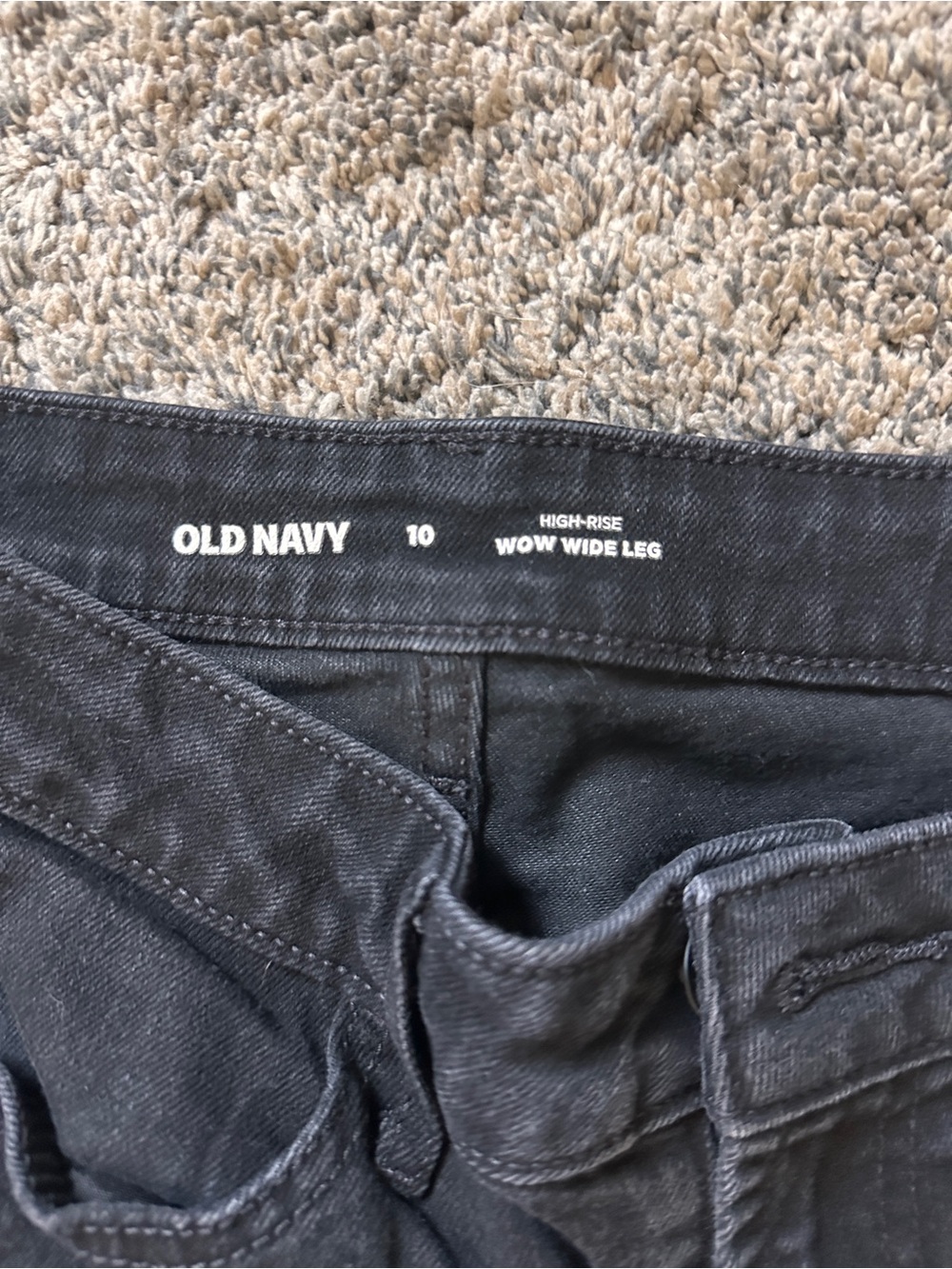 Old Navy wide leg jeans